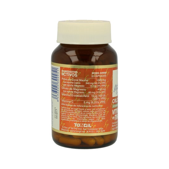 Tongil Calcio Coral Vit D3 Mg 120cap