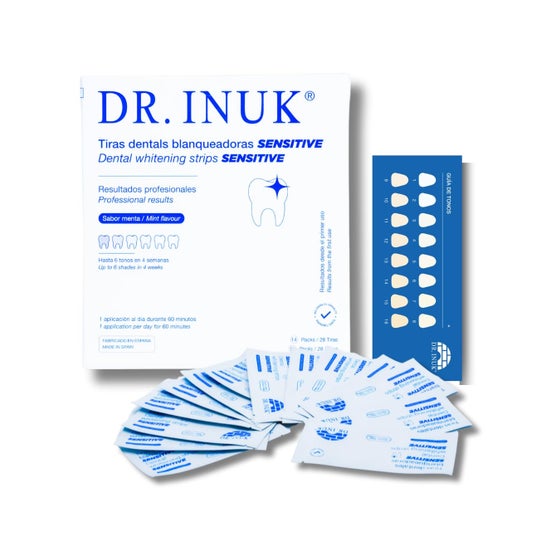 Dr. Inuk Tiras Branqueadoras Dentais Sensitive 14 un.