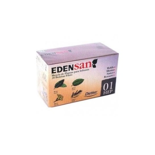 Edensan 01 Infusions Filtros 20Uds