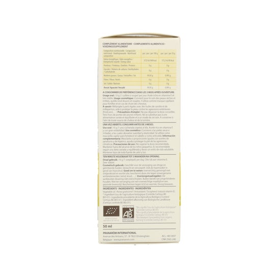 PranarÌ «m óleo vegetal abacate 50ml Bio