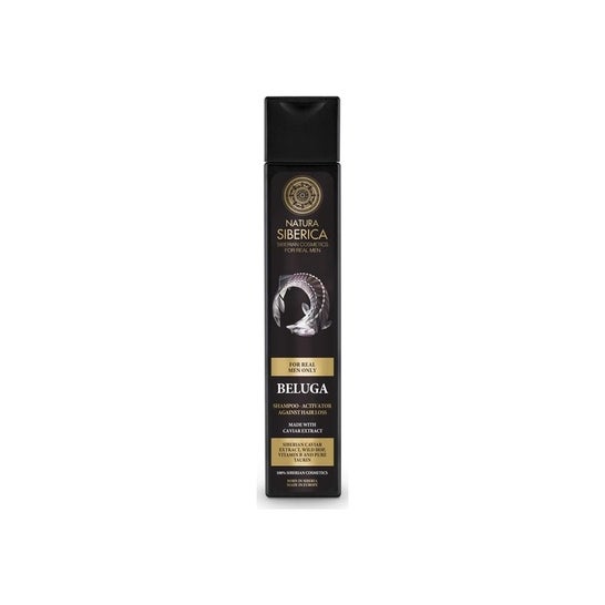 Natura Siberica beluga shampoo ativo anti queda de cabelo 250ml