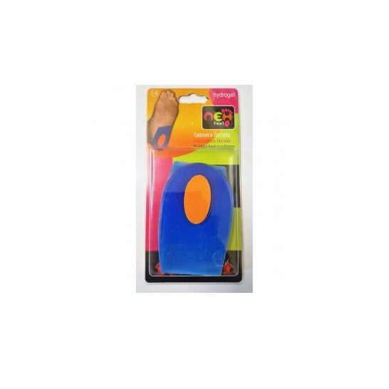 Neh Feet calcanhar forrado com descarga TG 1ud