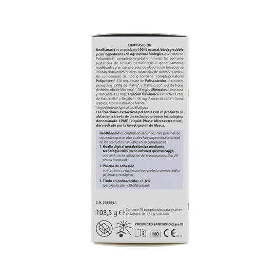 Aboca Aboca Bianacid 70comp