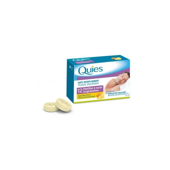 Quies Pastilhas  anti ronco chupando mel mel mel limão mel got got