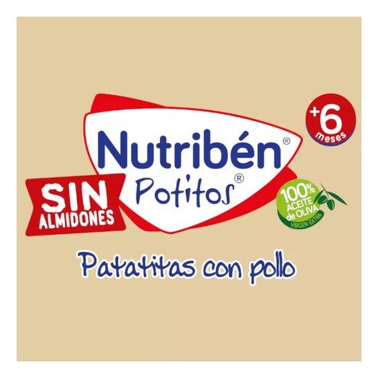 Nutriben Potito Frango com Patatitas 235Gr Nutriben Potito Frango com Patatitas 235Gr
