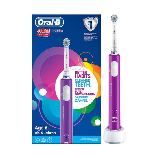 Oral B Purple Junior Escova Recarregável Oral B Purple Junior