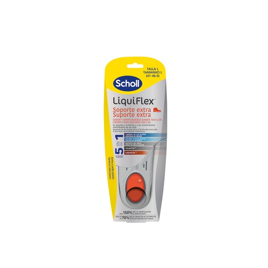 Scholl LiquiFlex Plantillas Soporte Mejorado Talla 2 1 Par