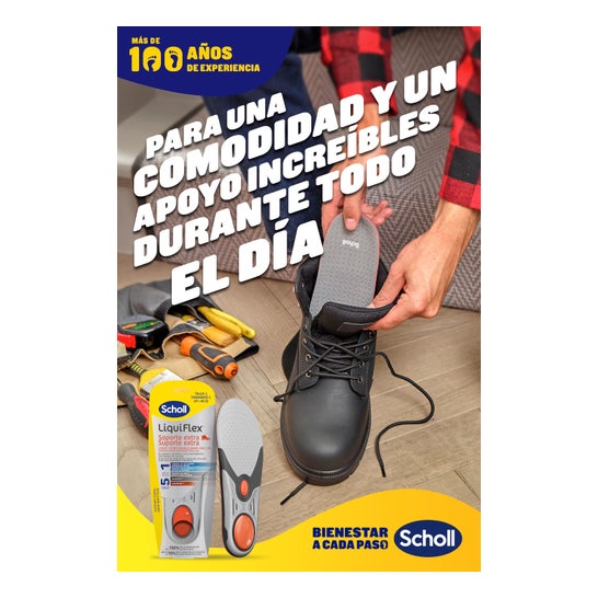 Scholl LiquiFlex Plantillas Soporte Mejorado Talla 2 1 Par