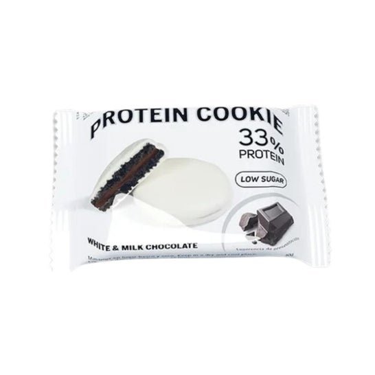 Pwd Protein Cookie White & Milk Choco 30g