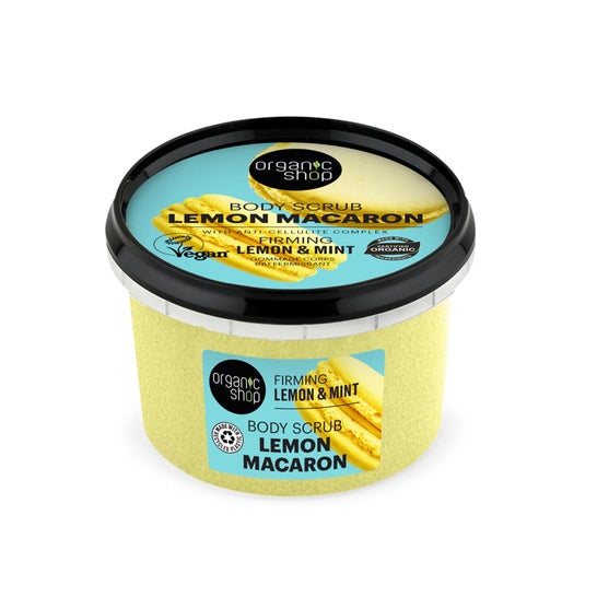 Organic Shop Firming Lemon Maracon Body Scrub 250ml