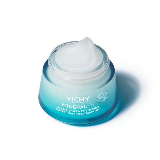 Vichy Minéral 89 Gel Sorbete Mate Hidratante 48h 50ml