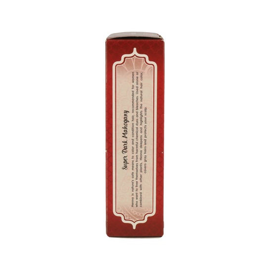 Radhe Shyam Henna Super Dark Mahogany em pó