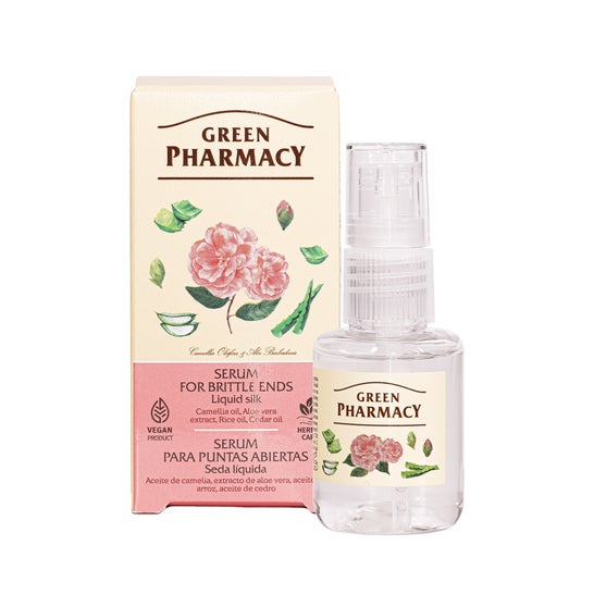 Green Pharmacy Liquid Silk para Brittle Tips 30ml