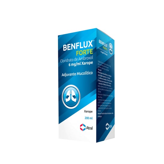 Atral Benflux Forte Ambroxol 6mg/ml Xarope 200ml