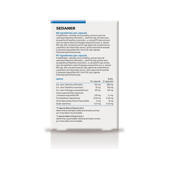 Sedaner Xxl 30 Cap Retard Soria Natural