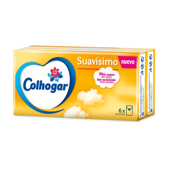 Cachecóis Colhogar Branco Clássico 6 Pcs