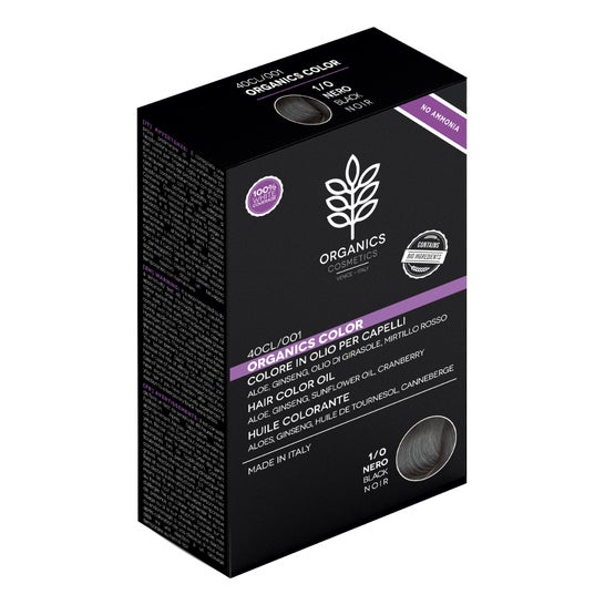 Organics Cosmetics Kit Organics Color 1/0 Negro