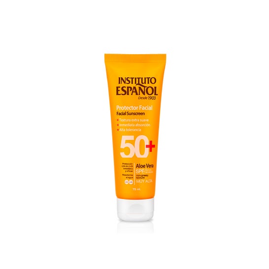 Instituto Español Protetor Solar Facial Aloé Vera Spf50+ 75ml