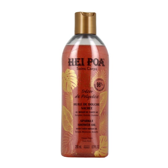 Hei Poa Óleo Banho Nacarado Trésor de Polynésie 250ml