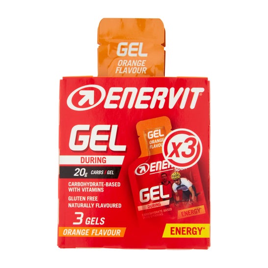 Enervit Pack Sport Gel Naranja 3x25ml