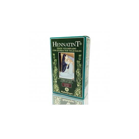 Radhe Shyam Hennatint Castanha Escura 60ml