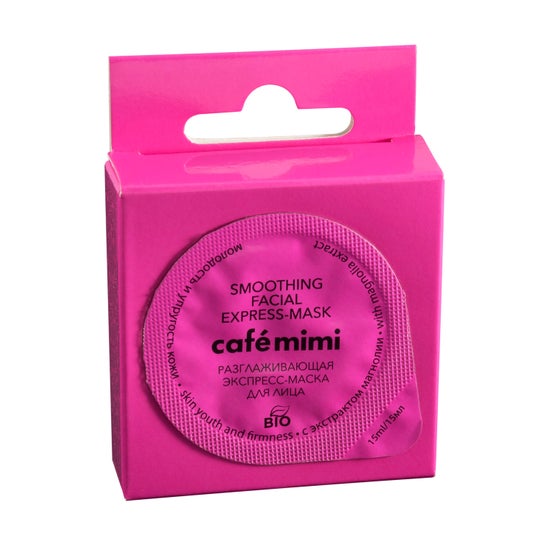 Café Mimi Express Máscara Facial Suavizante 15ml