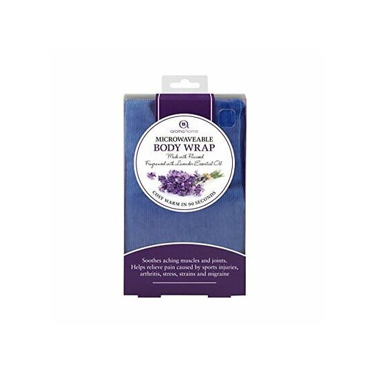 Aroma Home Blue Boxed Microwaveable Body Wrap 1ud