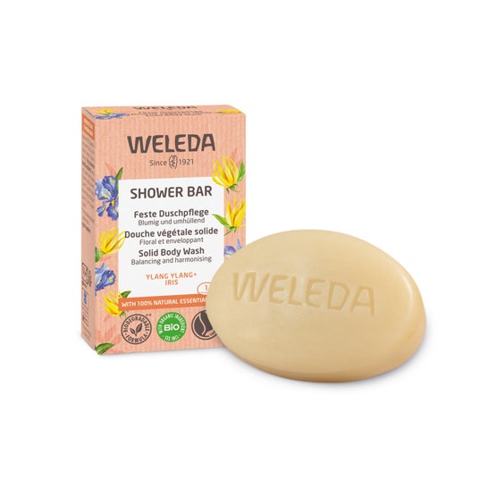 Weleda Jabón Sólido Refrescante Ylang Ylang + Iris 75g Weleda Jabón Sólido Refrescante Ylang Ylang + Iris 75g