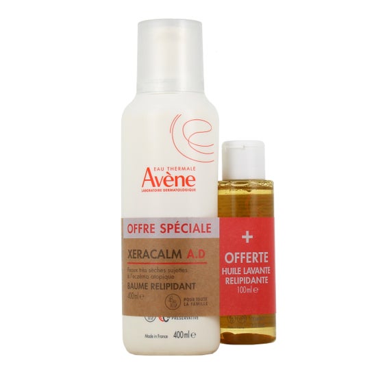 Avene Set Xeracalm Ad Bálsamo 400ml + Xeracalm Óleo 100ml