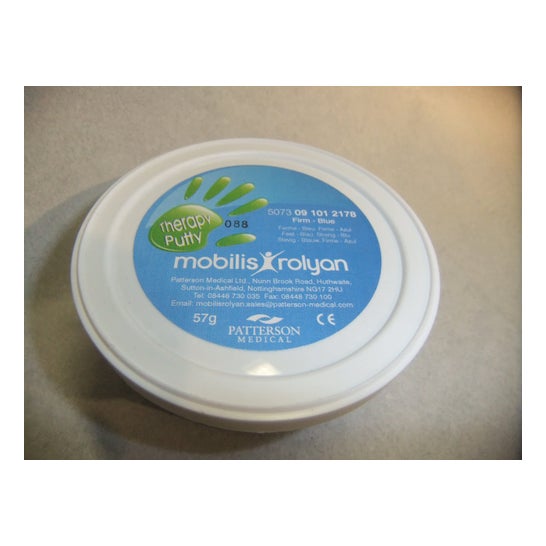 Ajuda a Dynamic Putty Exercise Putty Putty Hard Blue (50 Gr.)