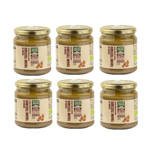 NaturGreen Pack Tahini Sésamo Torrado Eco 6x300g