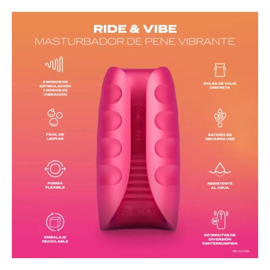 Durex Play Ride & Vibe Masturbador Durex Play Ride & Vibe Masturbador