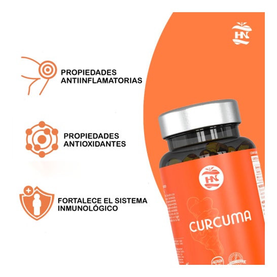 HN Pack Colagénio Marinho 120 caps + Curcuma 90 caps