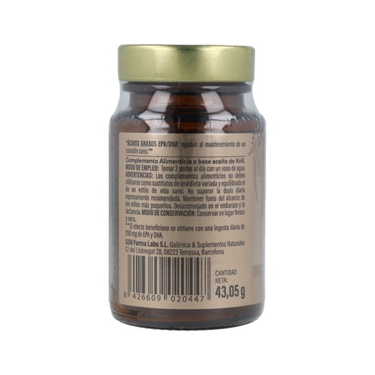 grsn Óleo Puro de Krill Antártico 60 Pérolas