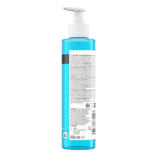 Neutrogena Hydro Boost Limpeza Facial Gel Água Sem Perfume 200ml