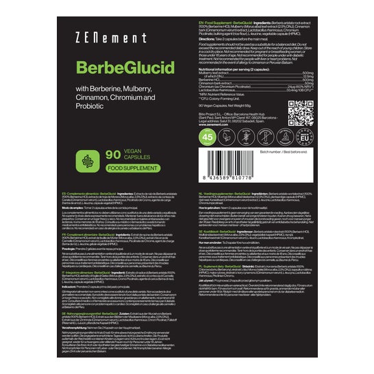 Zenement BerbeGlucid 90vcaps