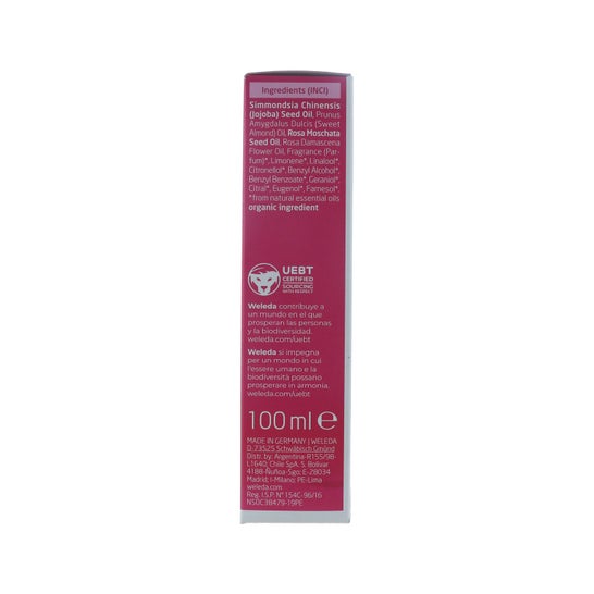 Óleo de corpo rosa roseeda 100ml