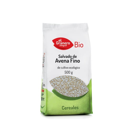 Granero Alimentacion Salvado Avena Fino Bio 500g