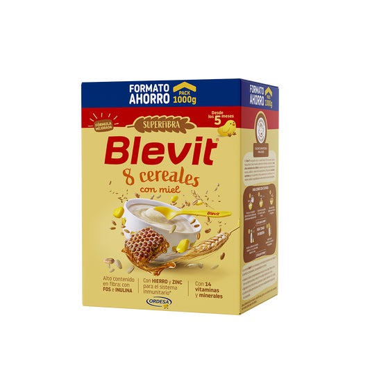 Blevit® Superfibra 8 Cereais Mel 1000g