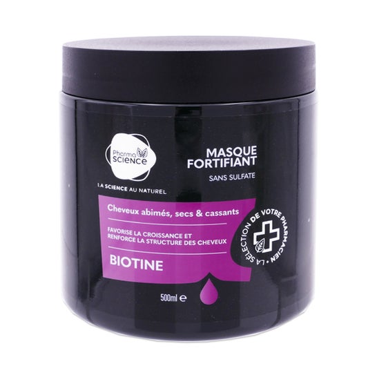 Pharmascience Máscara Capilar Biotina Cabelo Danificado 500 ml