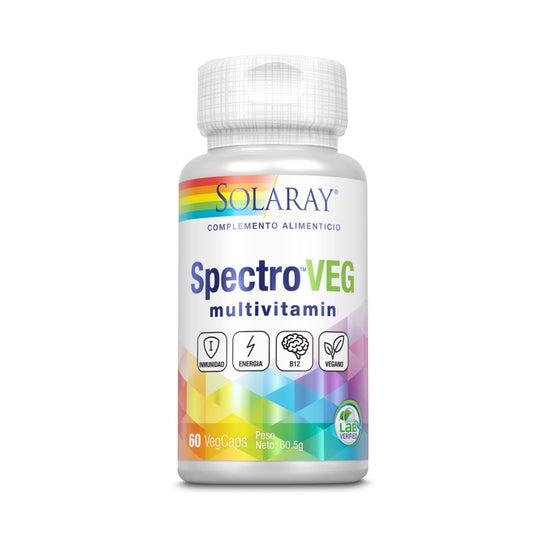 Solaray Spectro Multivitamin 60caps. legumes