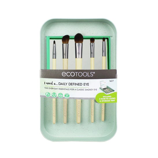 Ecotools Conjunto de Escovas de Olhos Definidos Diariamente 5 peças
