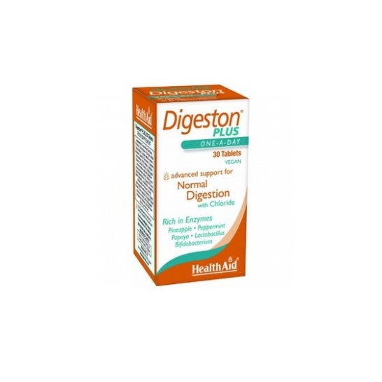 Health Aid Digeston Plus Com Prebióticos 30 Comp.