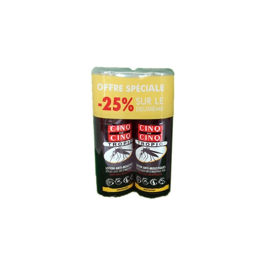 Cinq Sur Cinq Tropic Loción Repelente Mosquitos Spray 2x75ml