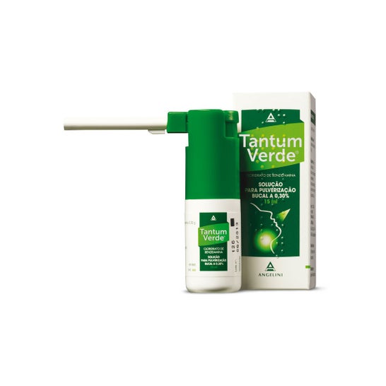 Tantum Verde Benzidamina 3mg/ml Solução Pulverização Bucal 15ml