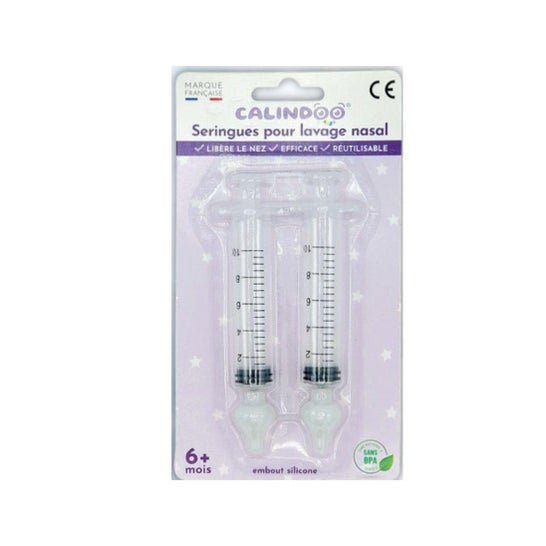 Calindoo Seringa de Lavagem Nasal +6M 2 unid.