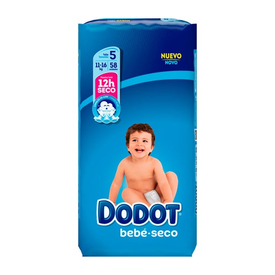 Dodot Junior T5 (13-18kg) 58 Uds.