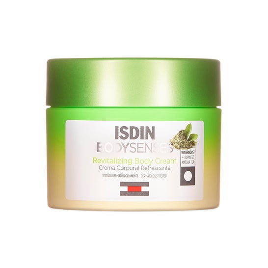 ISDIN Bodysenses Revitalizing Body Cream Chá Japonês Matcha 250ml 