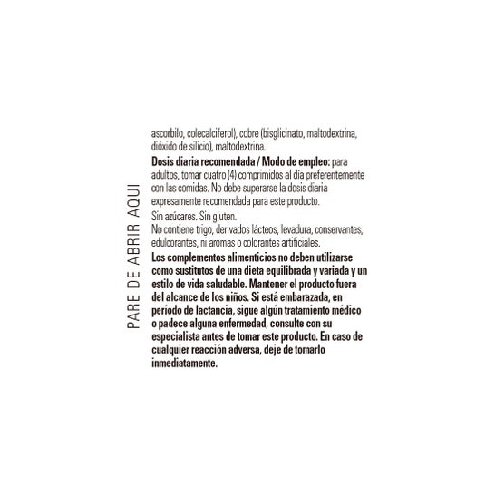 Suporte ósseo definitivo Solgar 120comp