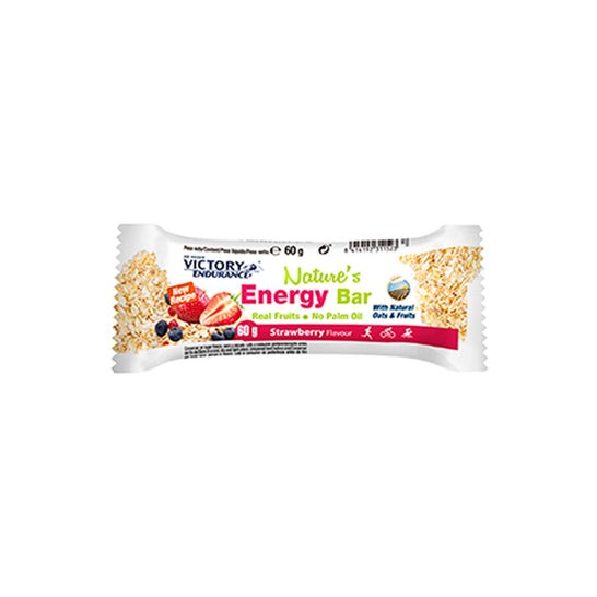 Victory Nature's Endurance Strawberry Energy Bar 60g